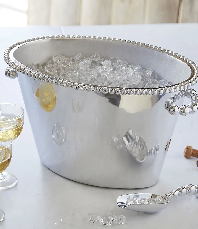 Mariposa Pearled Collection Beaded Ice Scoop