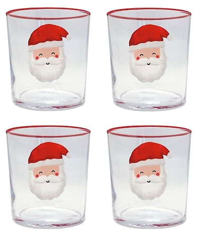 Mariposa Santa Double Old Fashion Glasses, Set of 4