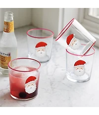 Mariposa Santa Double Old Fashion Glasses, Set of 4