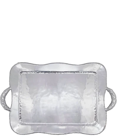 Mariposa Sueno Collection Beaded Handled Service Tray