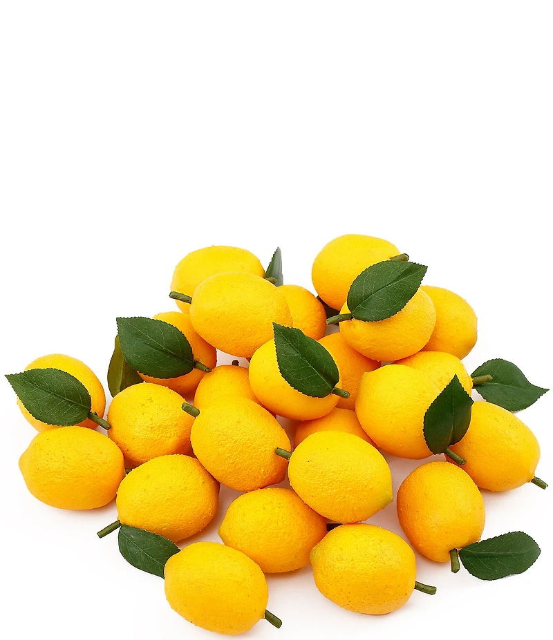 Mark Roberts Artificial Lemons Medium Bag, Set of 24