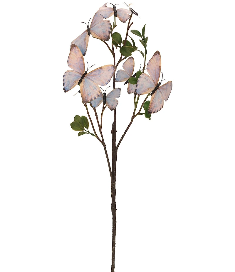 Mark Roberts Butterflies Spray Stem, Set of 6