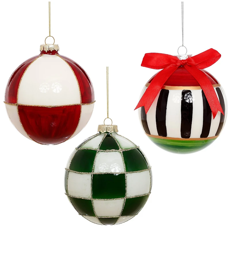 Mark Roberts Christmas Ball Ornament, Box Of 6