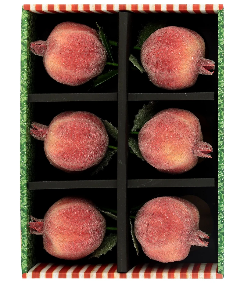 Mark Roberts Christmas Pomegranate Pick, Box of 6