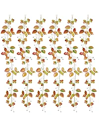 Mark Roberts Crystal Blossom Garland Set of 6