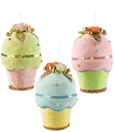 Mark Roberts Elegant Ice Cream Ornament