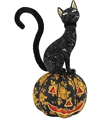Mark Roberts Elegant Pumpkin Cat