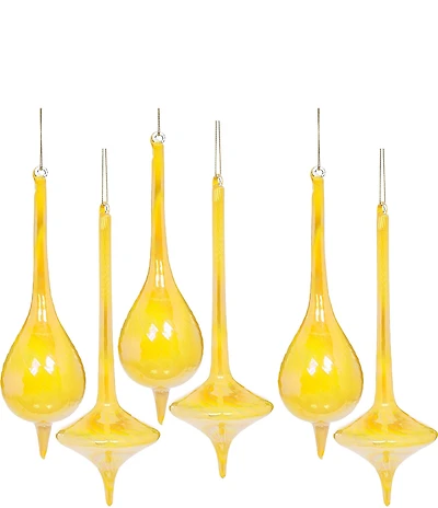Mark Roberts Elegant Swirl Finial Ornament, Set of 6