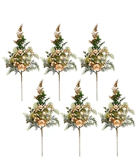 Mark Roberts Festive Ball Berry Spray Set Of 6