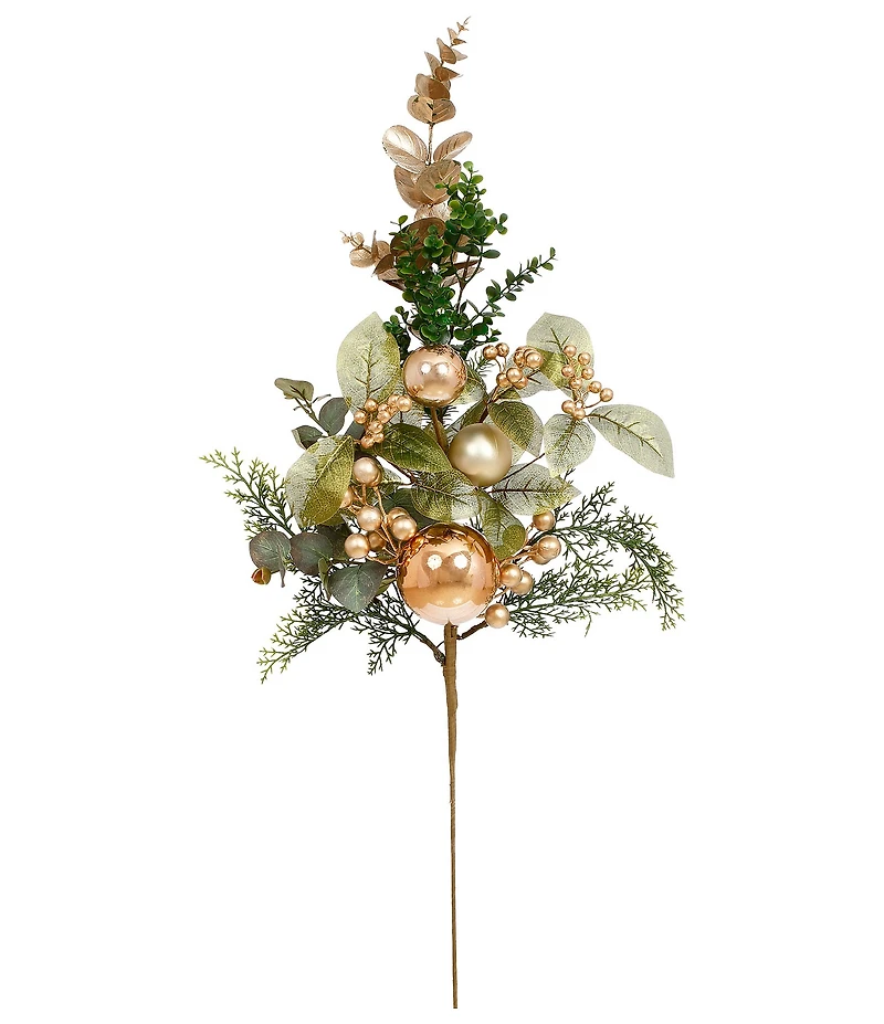 Mark Roberts Festive Ball Berry Spray Set Of 6