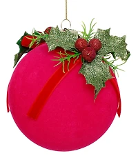 Mark Roberts Festive Bow Holly Ornament, Box Of 6