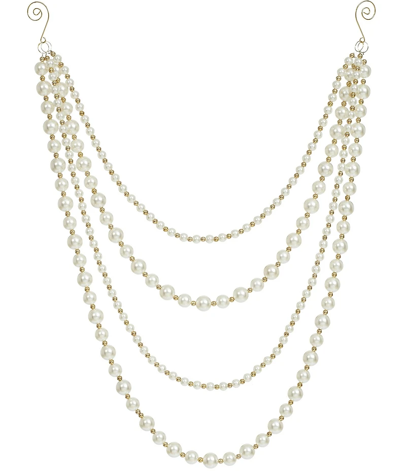 Mark Roberts Hanging Pearl Swag