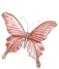 Mark Roberts Holiday Collection Pink Elegant Butterfly Clip Set Of 6