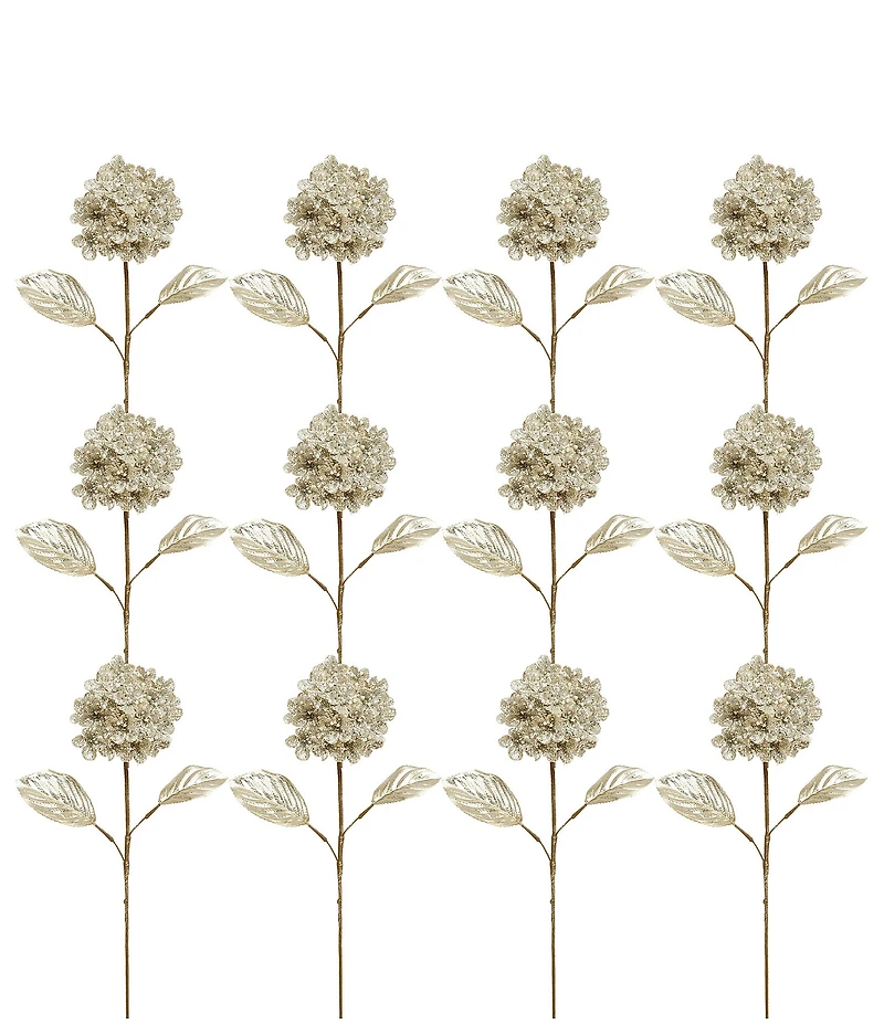 Mark Roberts Hydrangea Spray Set Of 24