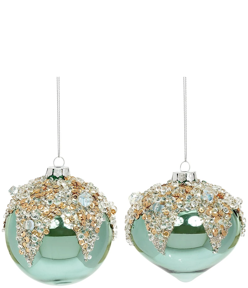 Mark Roberts Jewel Fancy Ornament, Set of 12