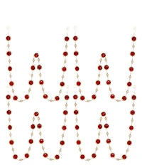 Mark Roberts Jeweled Bead Garland Set Of 4