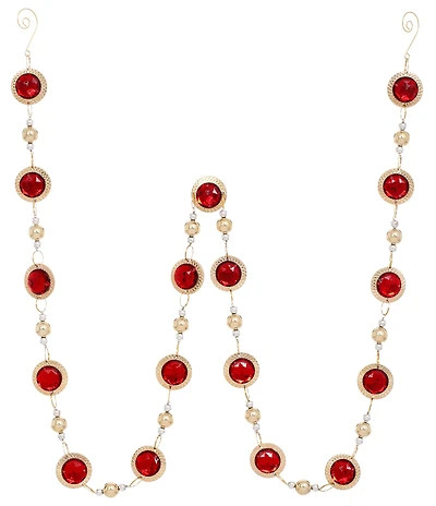 Mark Roberts Jeweled Bead Garland Set Of 4