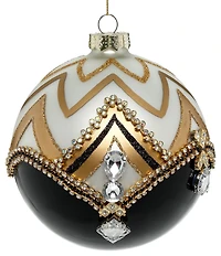 Mark Roberts Jeweled Chevron Ornament, Box Of 4