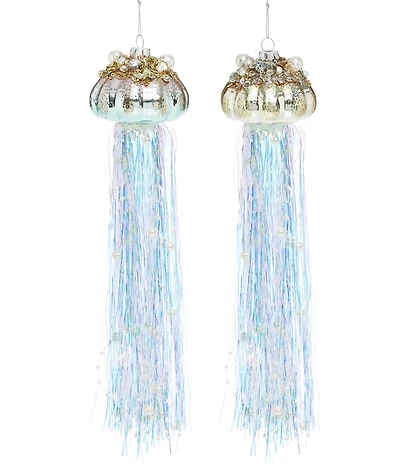 Mark Roberts Jeweled Jelly Fish Ornament, Set of 6