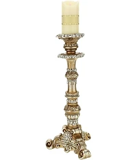 Mark Roberts Jeweled Pillar Candle Holder