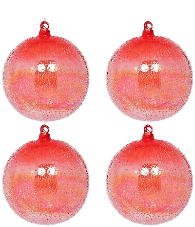 Mark Roberts Large Sparkling Ombre Ornament, Set of 4