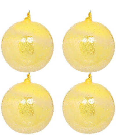 Mark Roberts Large Sparkling Ombre Ornament, Set of 4