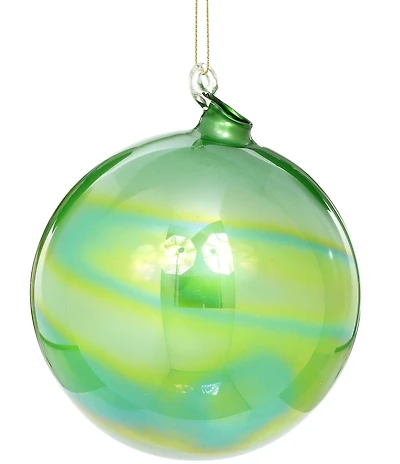 Mark Roberts Luster Ball Ornament Green, Set of 6