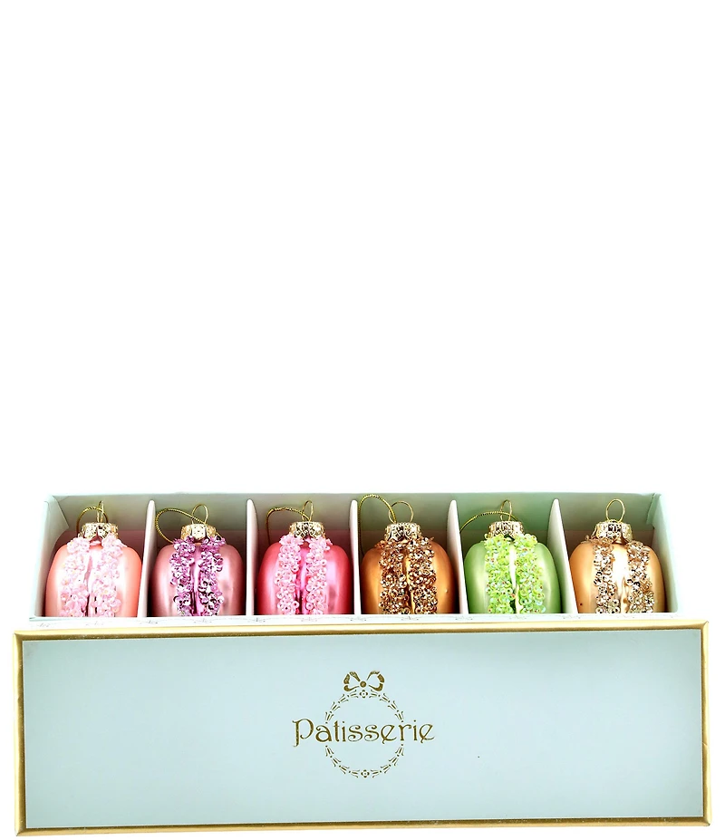 Mark Roberts Macaron Ornaments, Box of 6