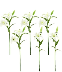 Mark Roberts Majestic Stargazer Lily Natural Touch