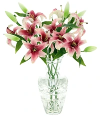 Mark Roberts Majestic Stargazer Lily Natural Touch