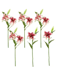 Mark Roberts Majestic Stargazer Lily Natural Touch