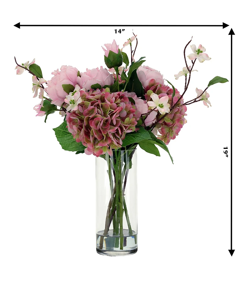 Mark Roberts Peony Hydrangea Bouquet