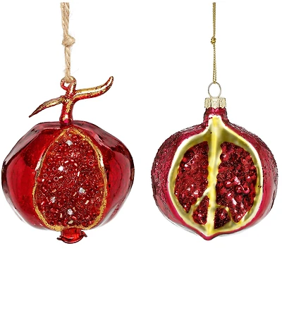 Mark Roberts Pomegranate Ornament, Set Of 6