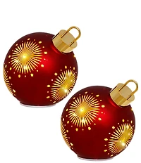 Mark Roberts Radiant Tabletop With LED Set Of 2