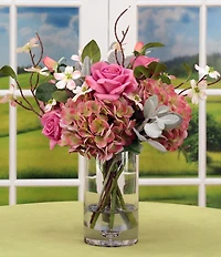 Mark Roberts Rose Hydrangea Bouquet