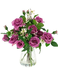 Mark Roberts Roses in Crackle Vase