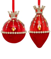 Mark Roberts Royal Crown Ornament Box of 6
