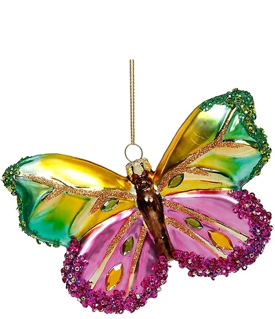 Mark Roberts Sparkle Butterfly Ornament Set Of 12