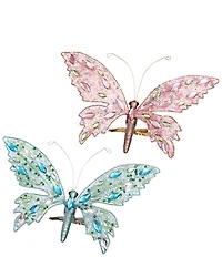 Mark Roberts Sparkling Butterfly, Box of 12 - 6 x 2 Inches