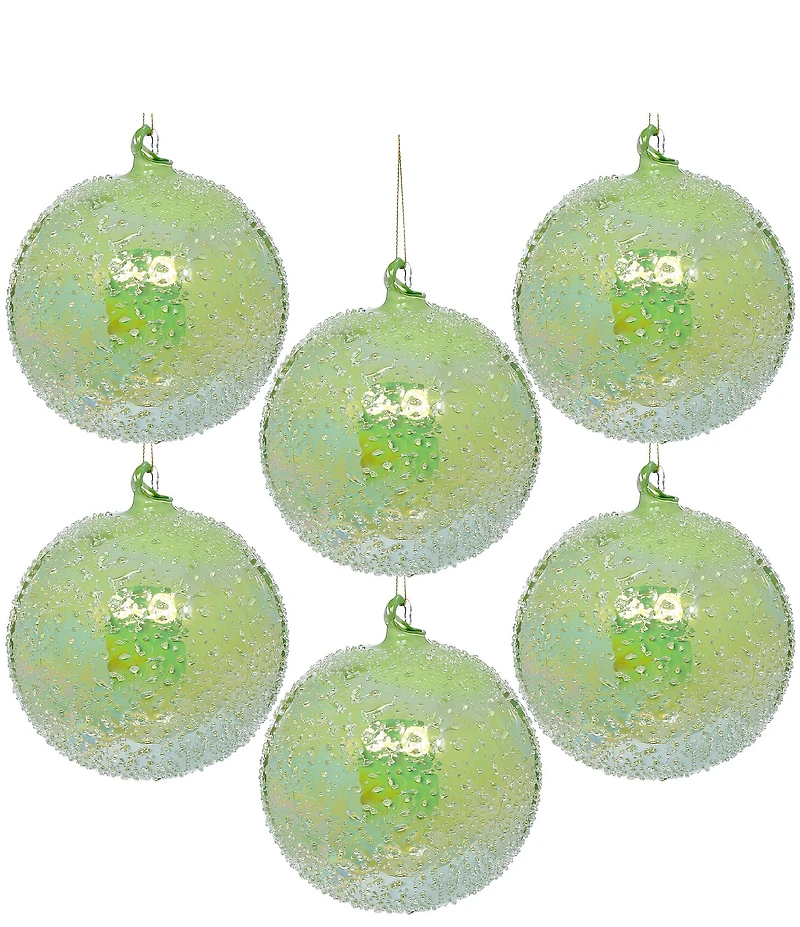 Mark Roberts Sparkling Ombre Ornament, Small Set Of 6