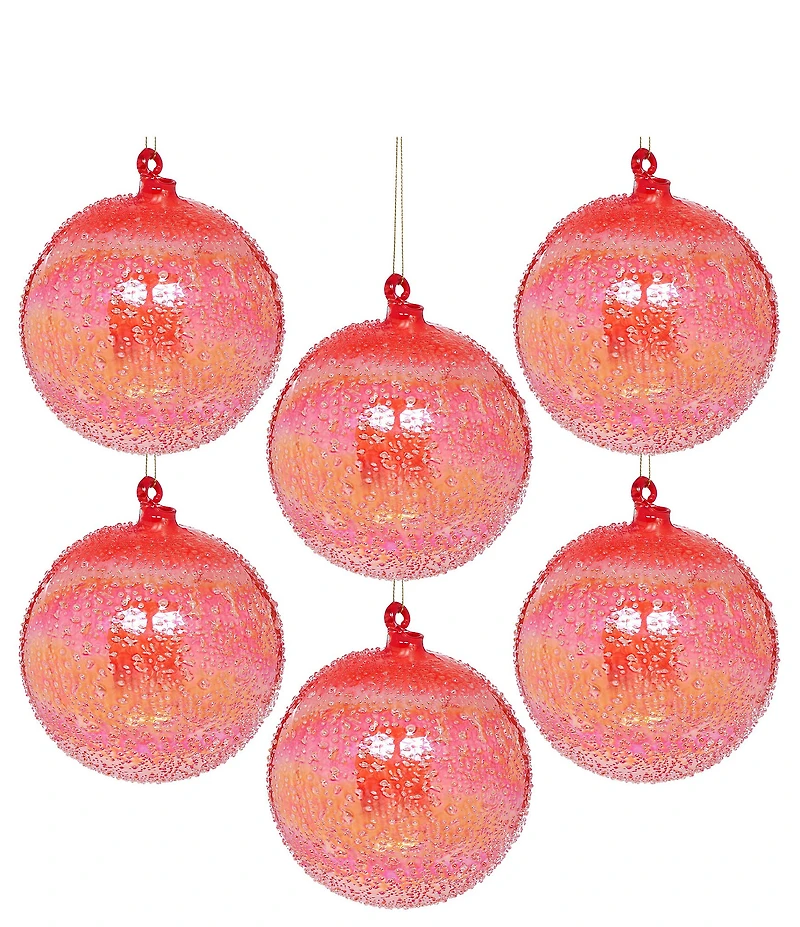 Mark Roberts Sparkling Ombre Ornament, Small Set Of 6