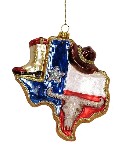 Mark Roberts Texas State Ornament