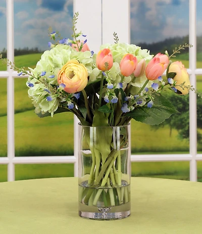 Mark Roberts Tulip Hydrangea Bouquet