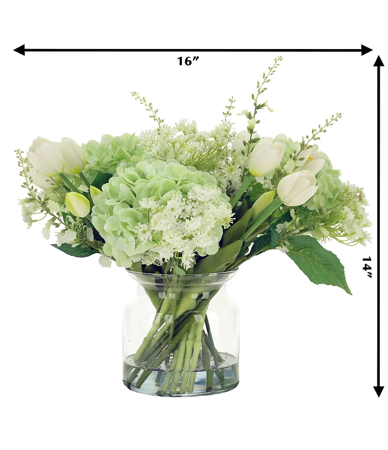 Mark Roberts Tulip Hydrangea Jar