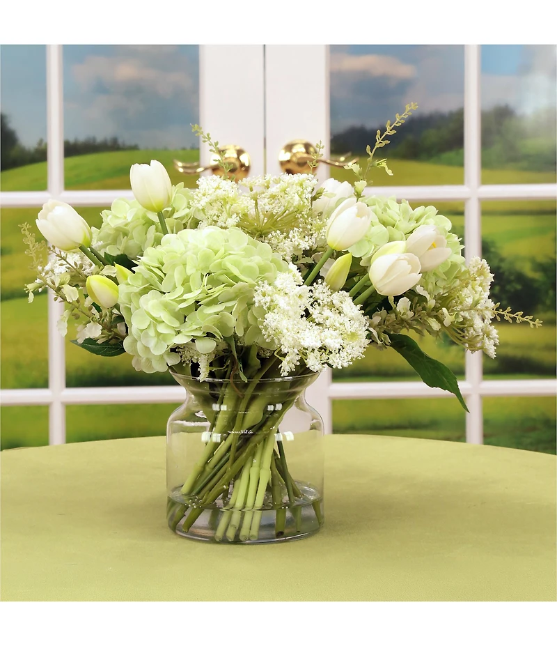 Mark Roberts Tulip Hydrangea Jar