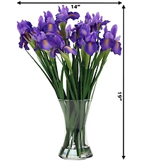 Mark Roberts Vase Of Iris