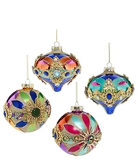 Mark Roberts Venetian Jeweled Ornament, Box Of 4