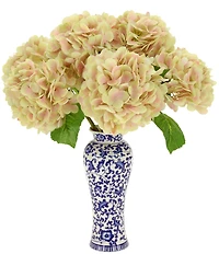 Mark Roberts Vibrant Hydrangea Natural Touch Stems, Boxed Set of 6