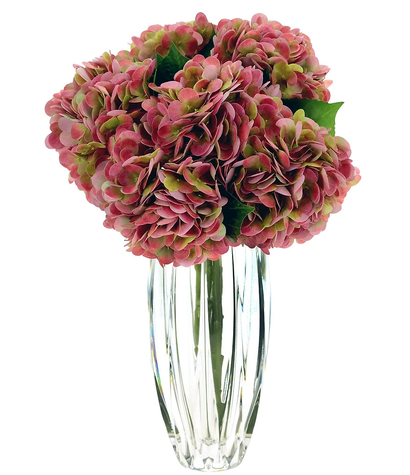 Mark Roberts Vibrant Hydrangea Natural Touch Stems, Boxed Set of 6
