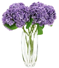 Mark Roberts Vibrant Hydrangea Natural Touch Stems, Boxed Set of 6